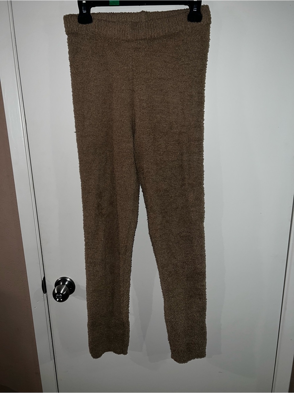 Cozy Brown Plush women Leggings